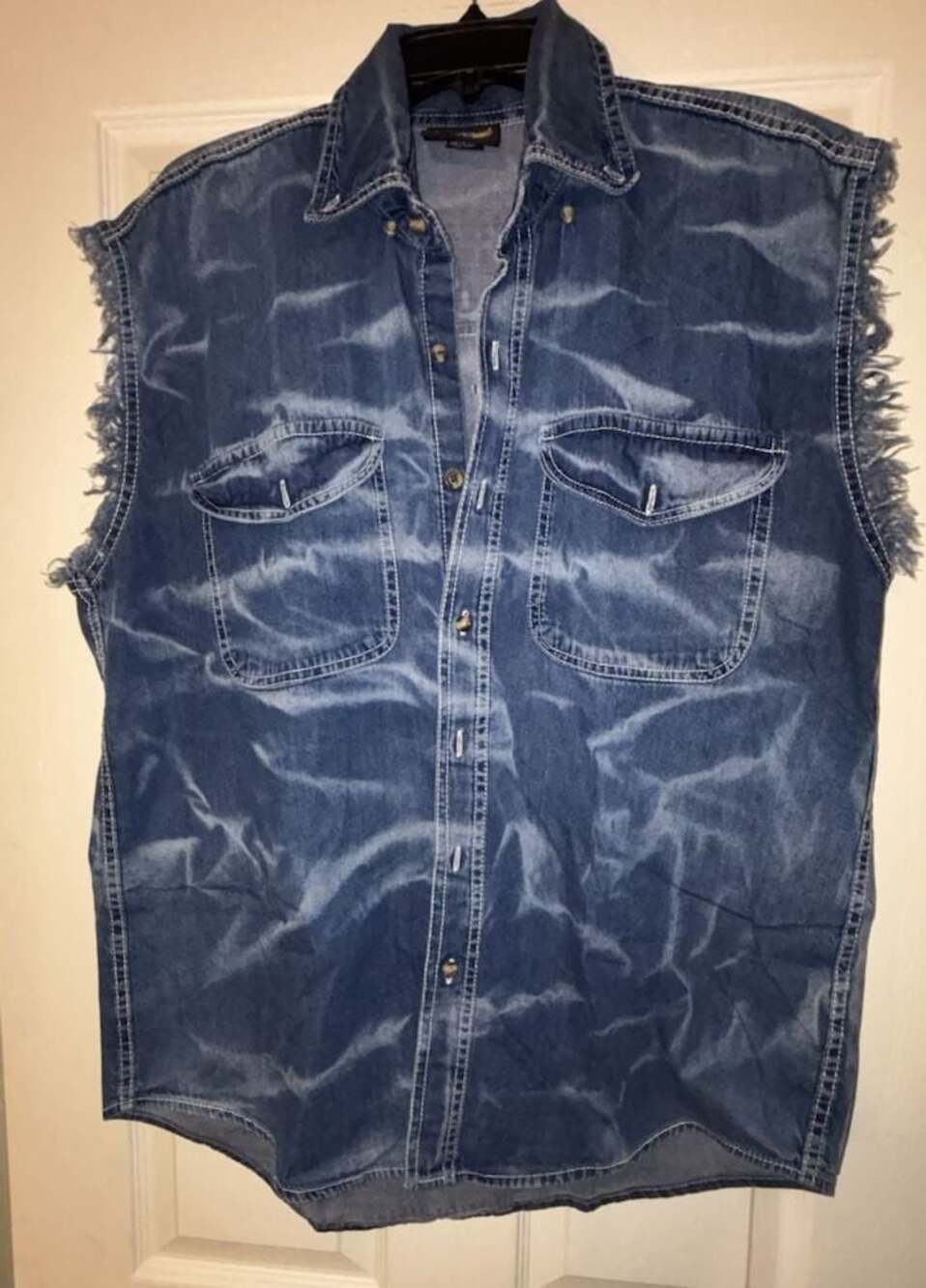 Bikerwear USA Daytona Beach 73rd Annual Bike Week 2014 Sleeveless Denim Vest